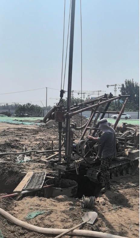 枣庄中区工地打井